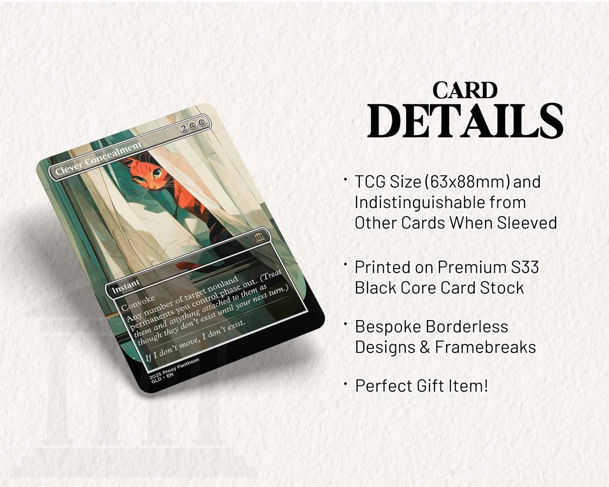 Clever Concealment | Proxy Card
