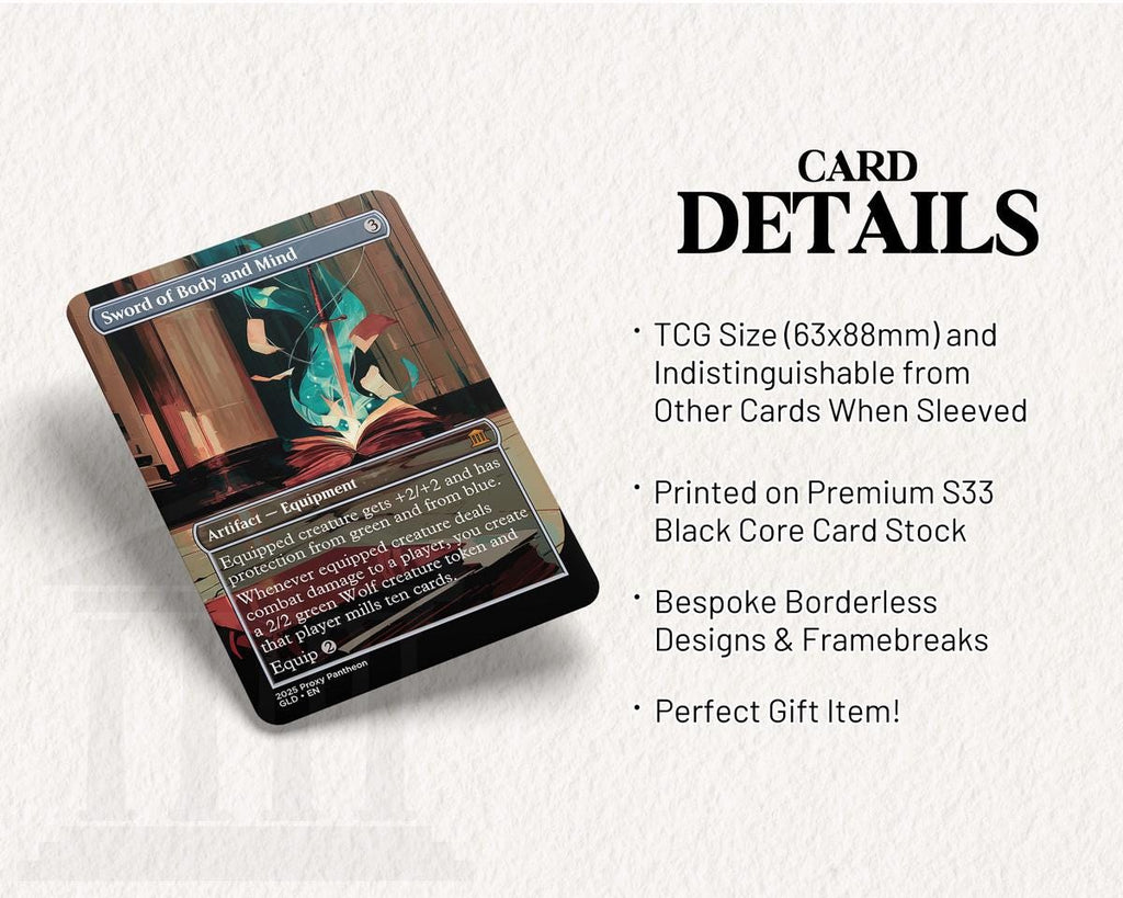 Sword of Body and Mind | Proxy Card