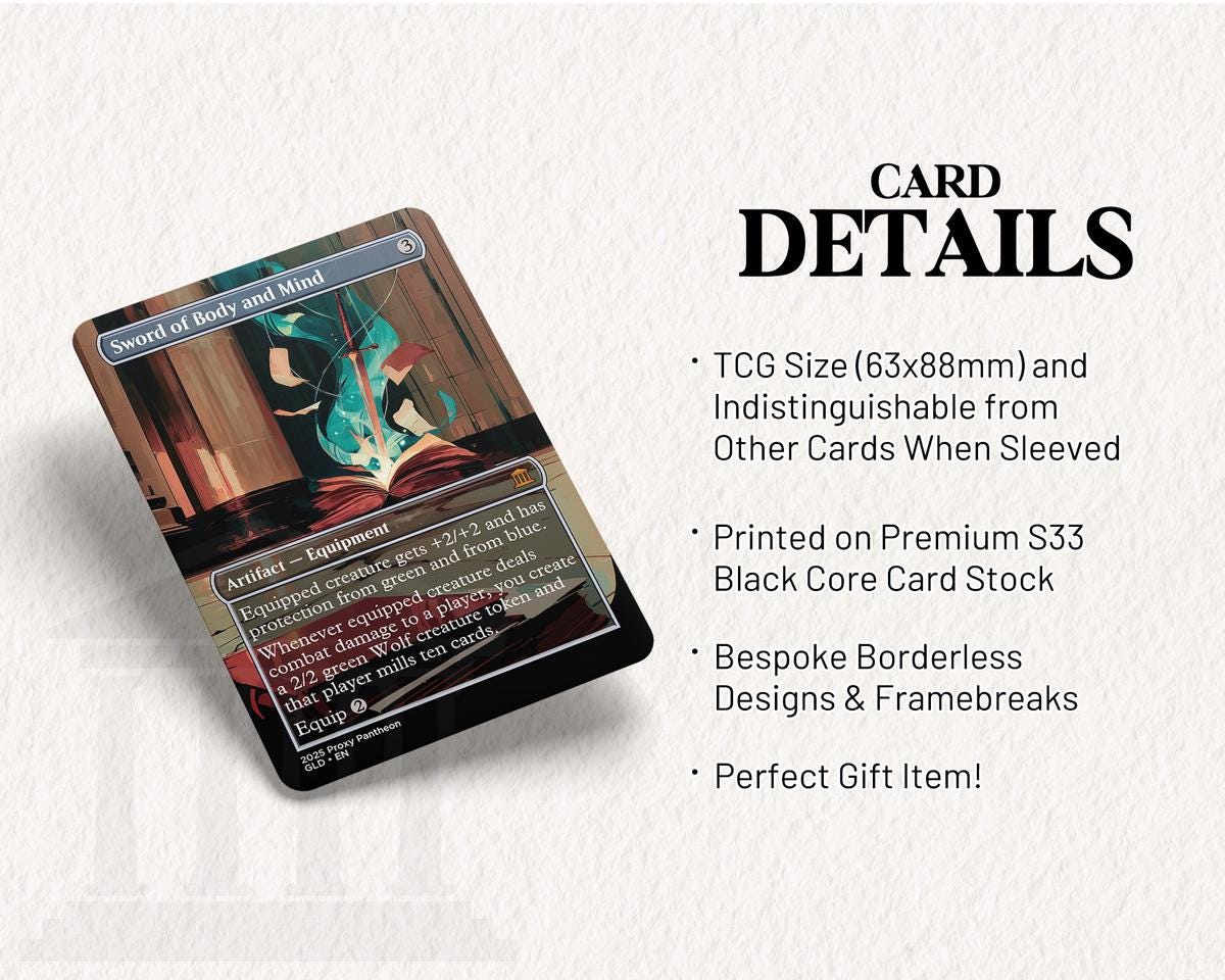 Sword of Body and Mind | Proxy Card