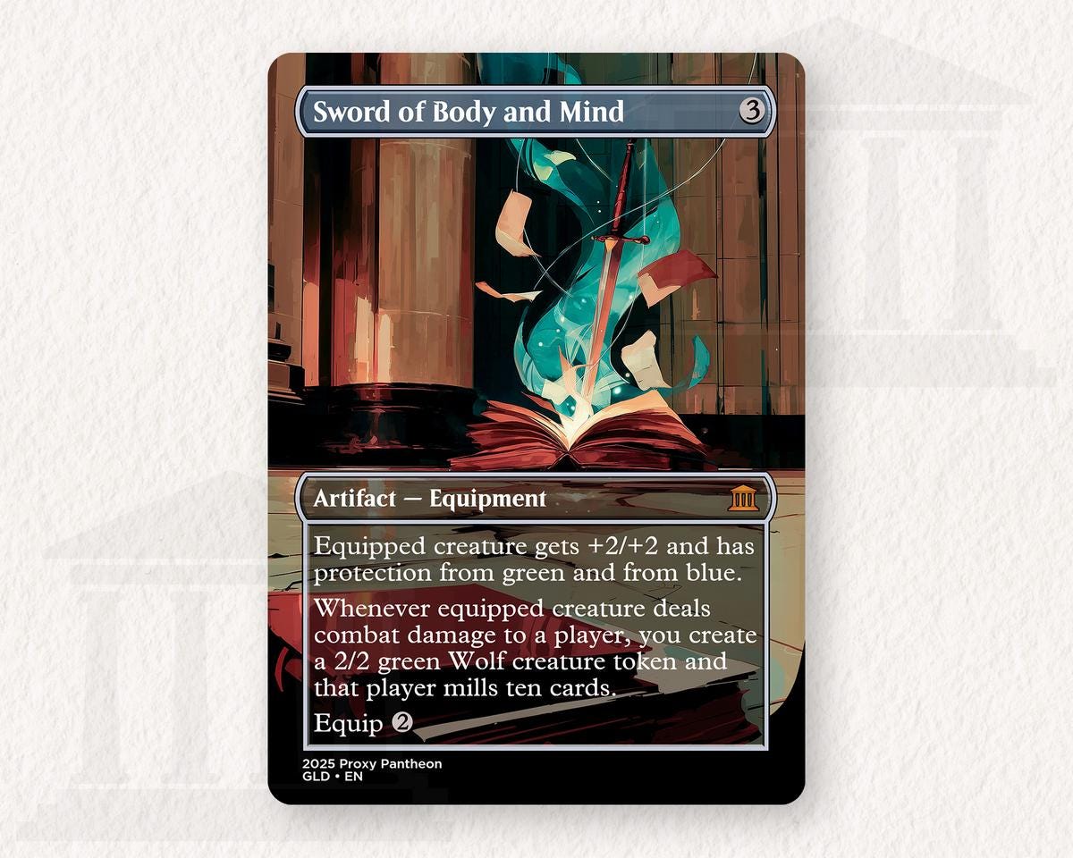 Sword of Body and Mind | Proxy Card