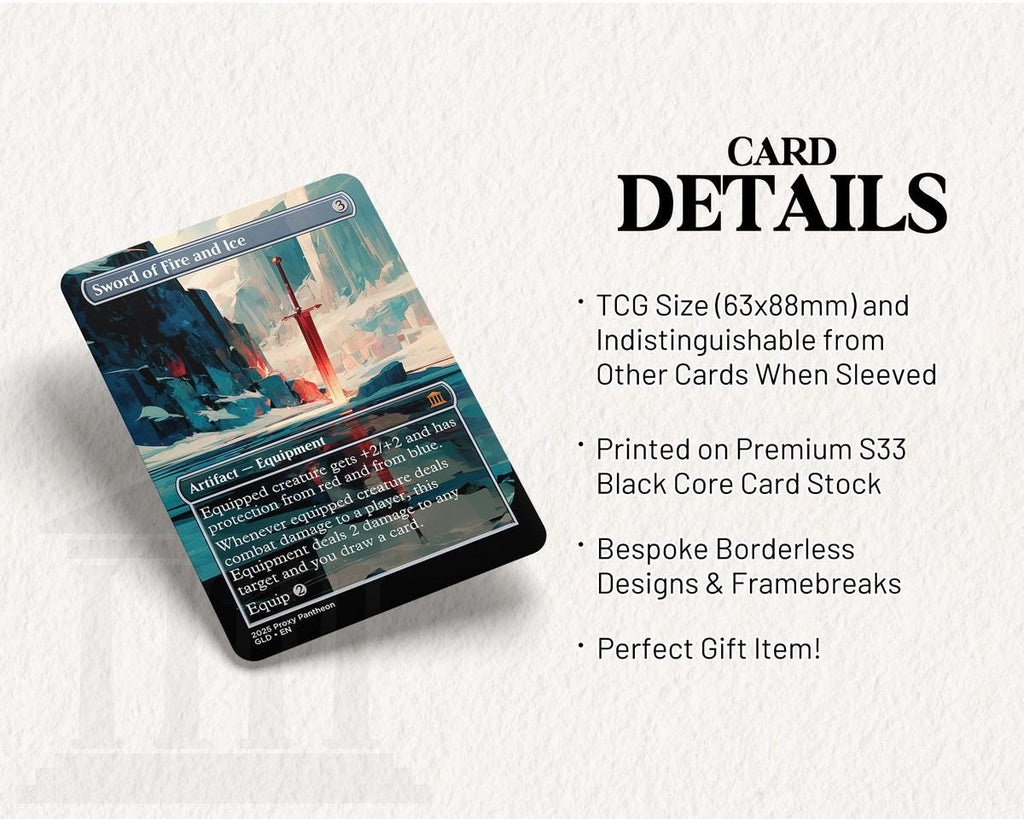 Sword of Fire and Ice | Proxy Card