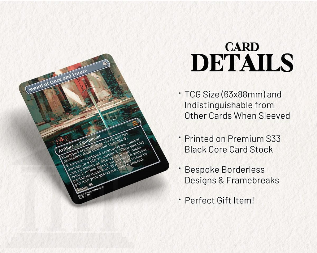 Sword of Once and Future | Proxy Card