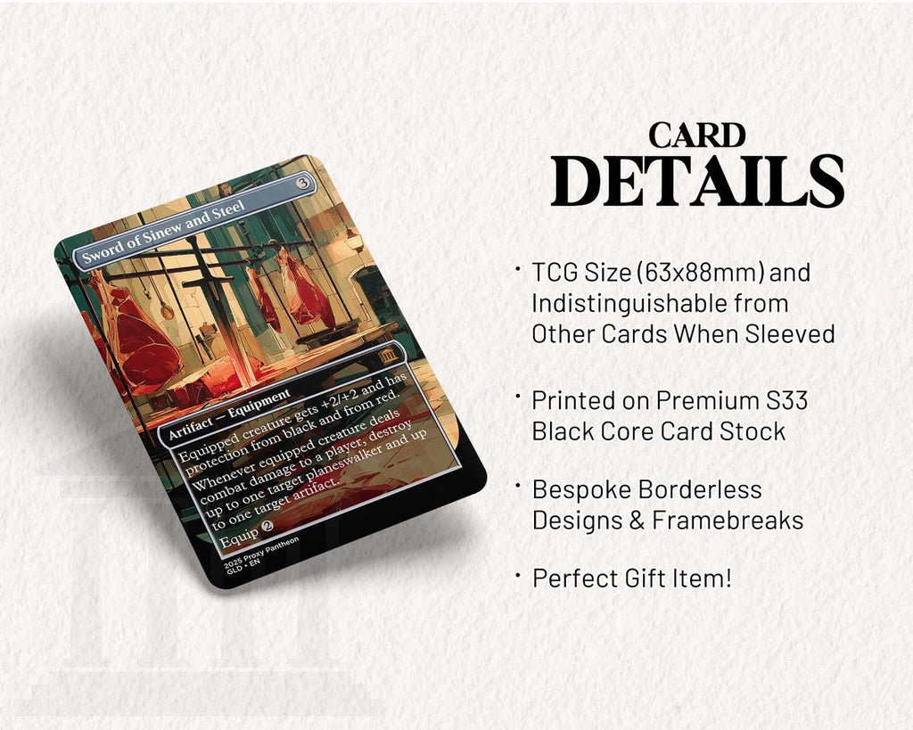 Sword of Sinew and Steel | Proxy Card