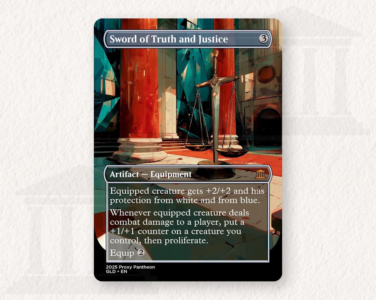 Sword of Truth and Justice | Proxy Card