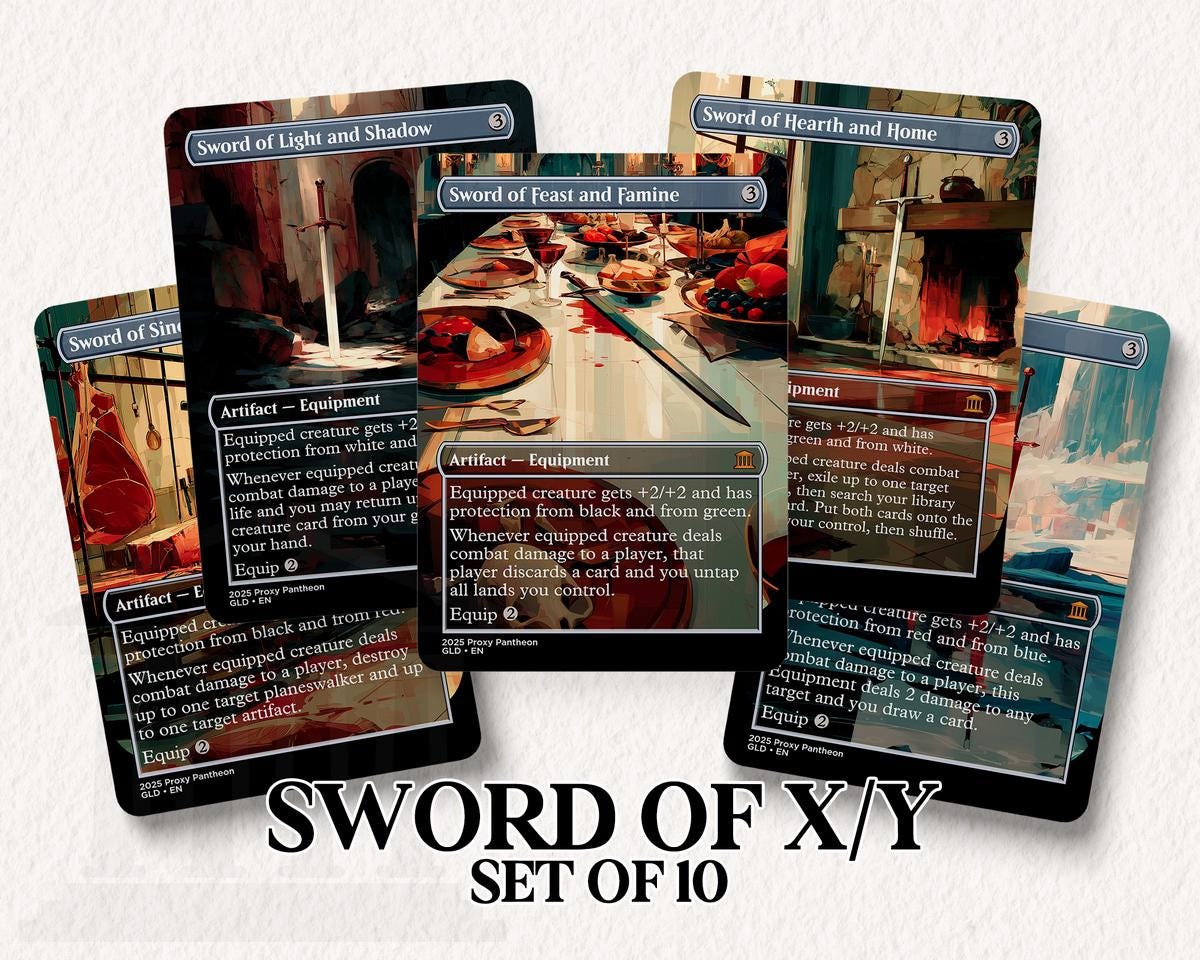 Sword of X and Y (Bundle Set) | Proxy Card