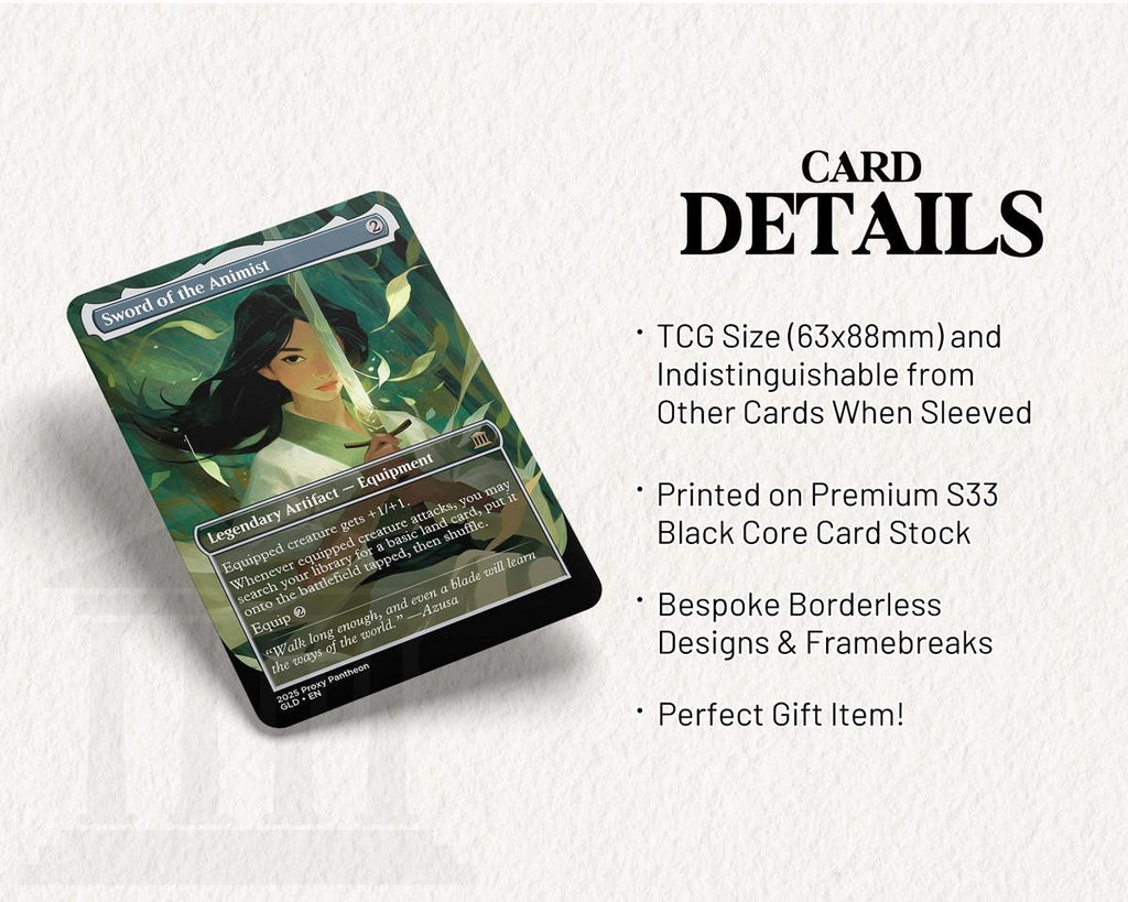 Sword of the Animist | Proxy Card