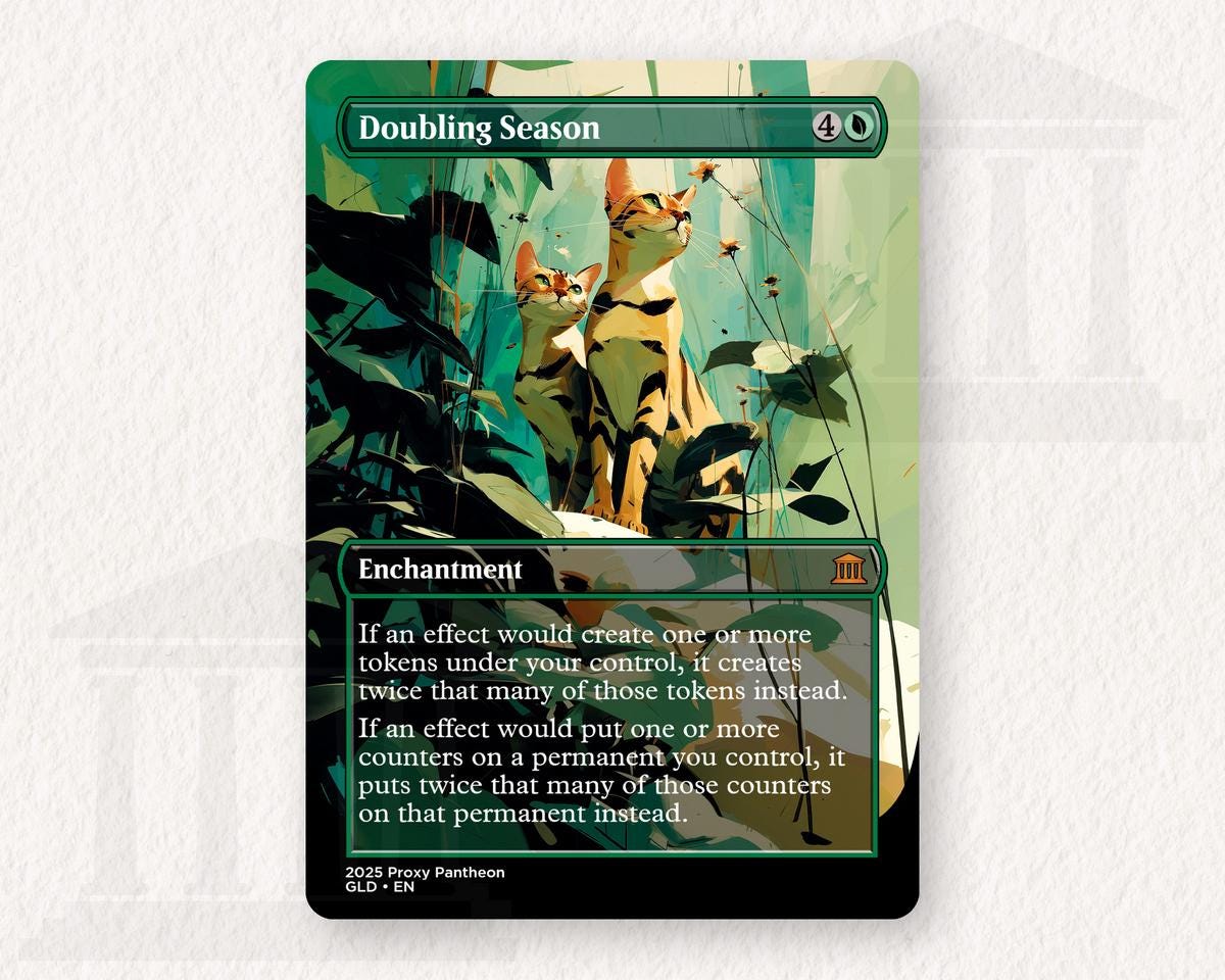Doubling Season (v3) | Proxy Card (Cats)