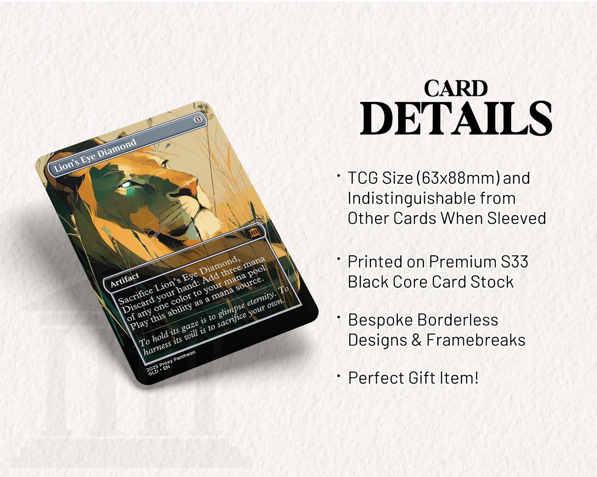 Lion's Eye Diamond | Proxy Card