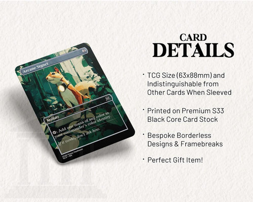 Arcane Signet (Squirrel) | Proxy Card