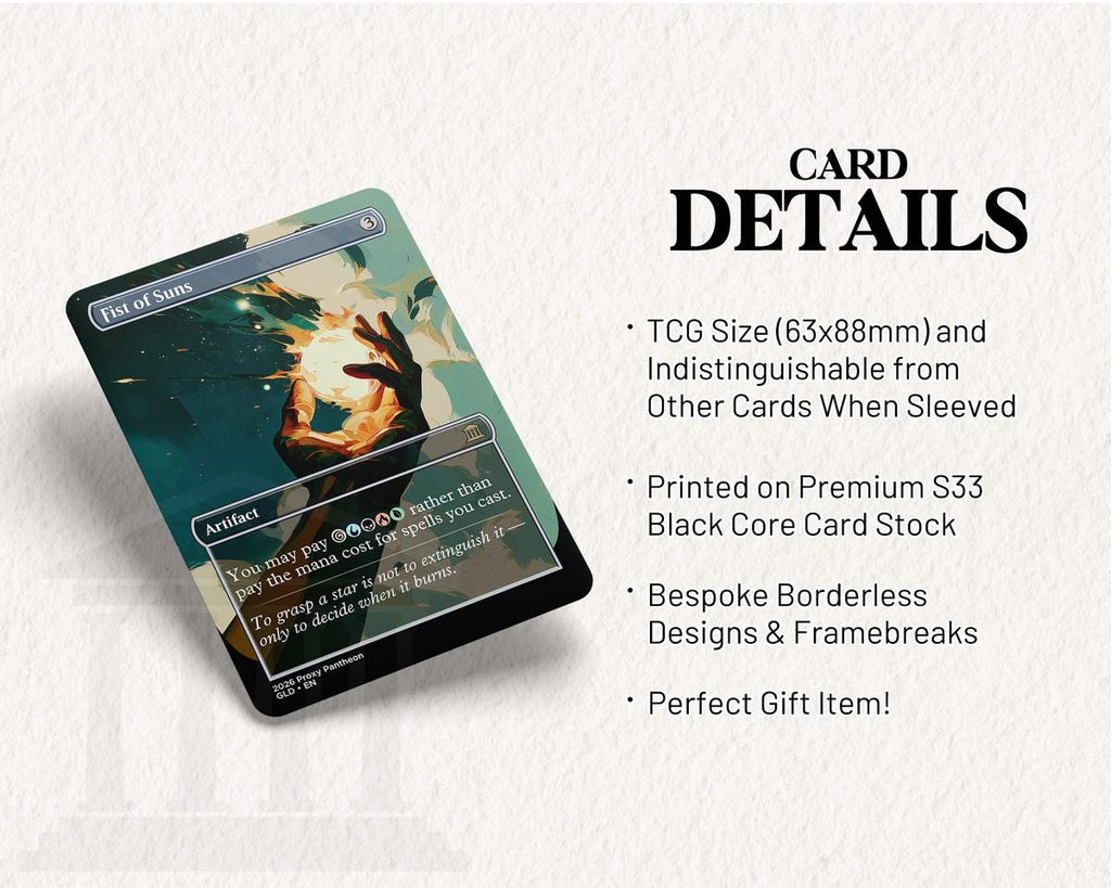 Fist of Suns | Proxy Card