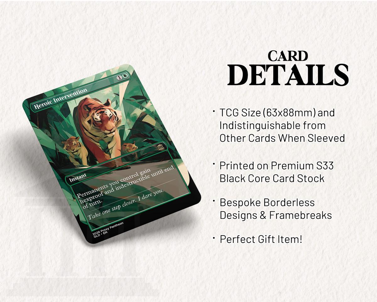 Heroic Intervention (v2) | Proxy Card (Tigers)