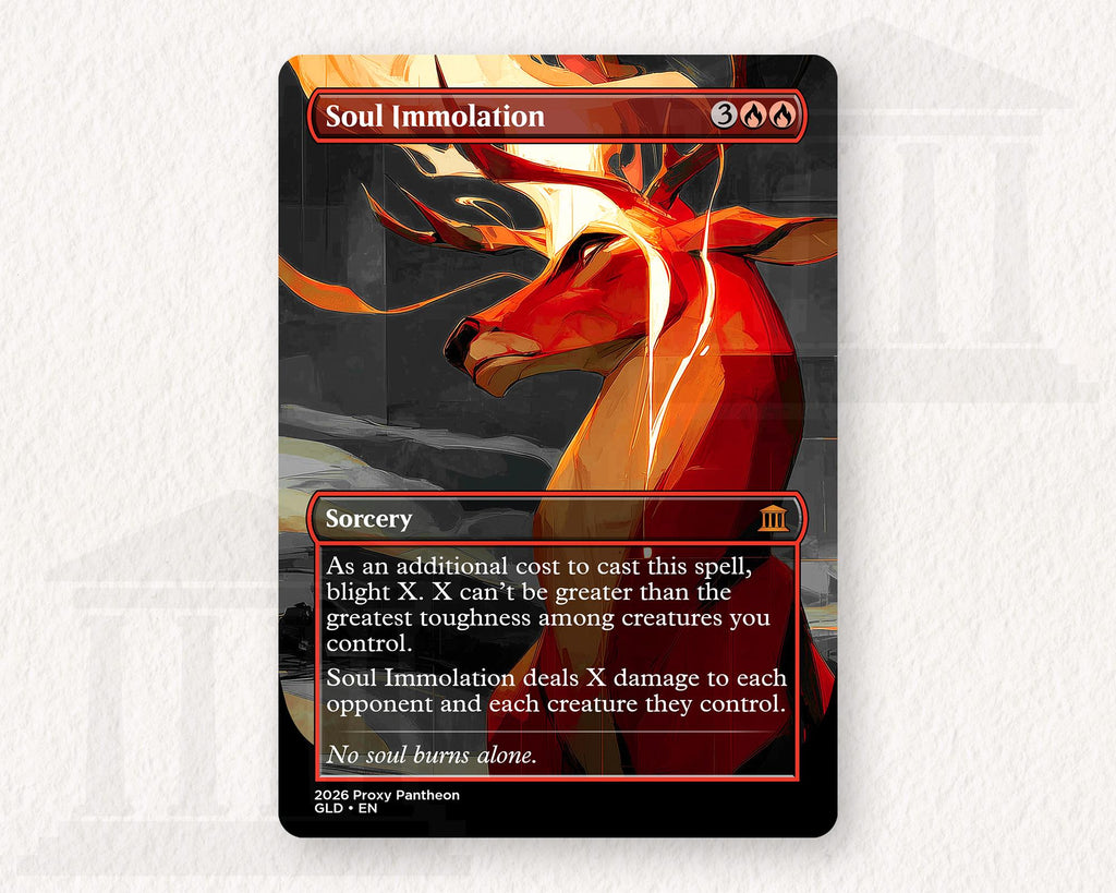 Soul Immolation | Proxy Card