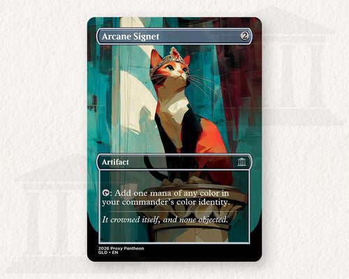 Arcane Signet (Calico) Proxy Playtest Card