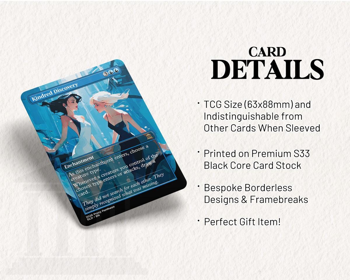 Kindred Discovery (Merfolk) | Proxy Card