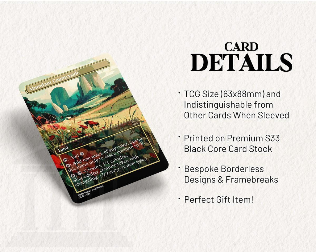 Abundant Countryside | Proxy Card