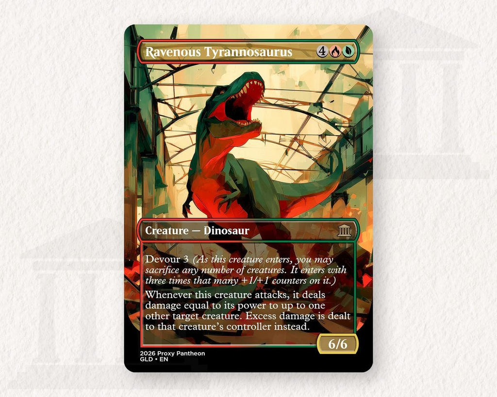 Ravenous Tyrannosaurus | Proxy Card