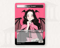 Vampire Demon (4/3) Token (Flying) | Proxy Card