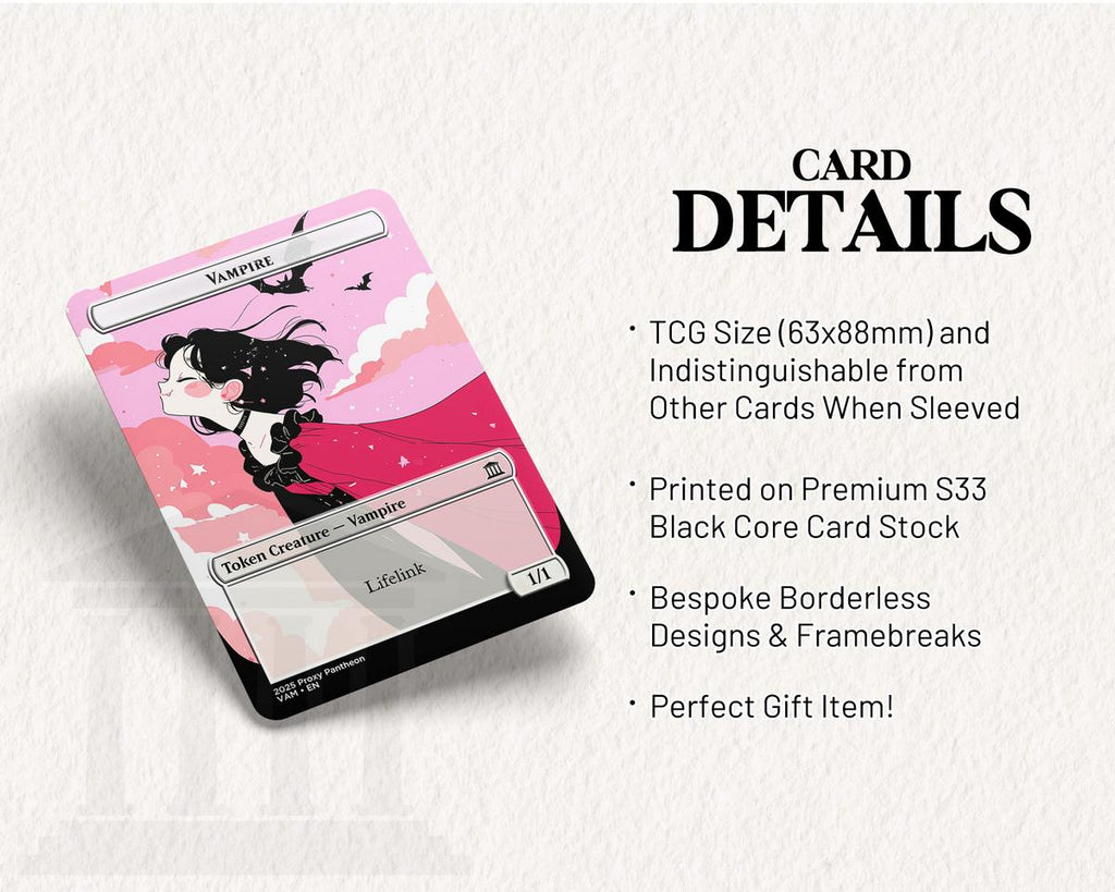 Vampire (1/1) Token (Lifelink) | Proxy Card