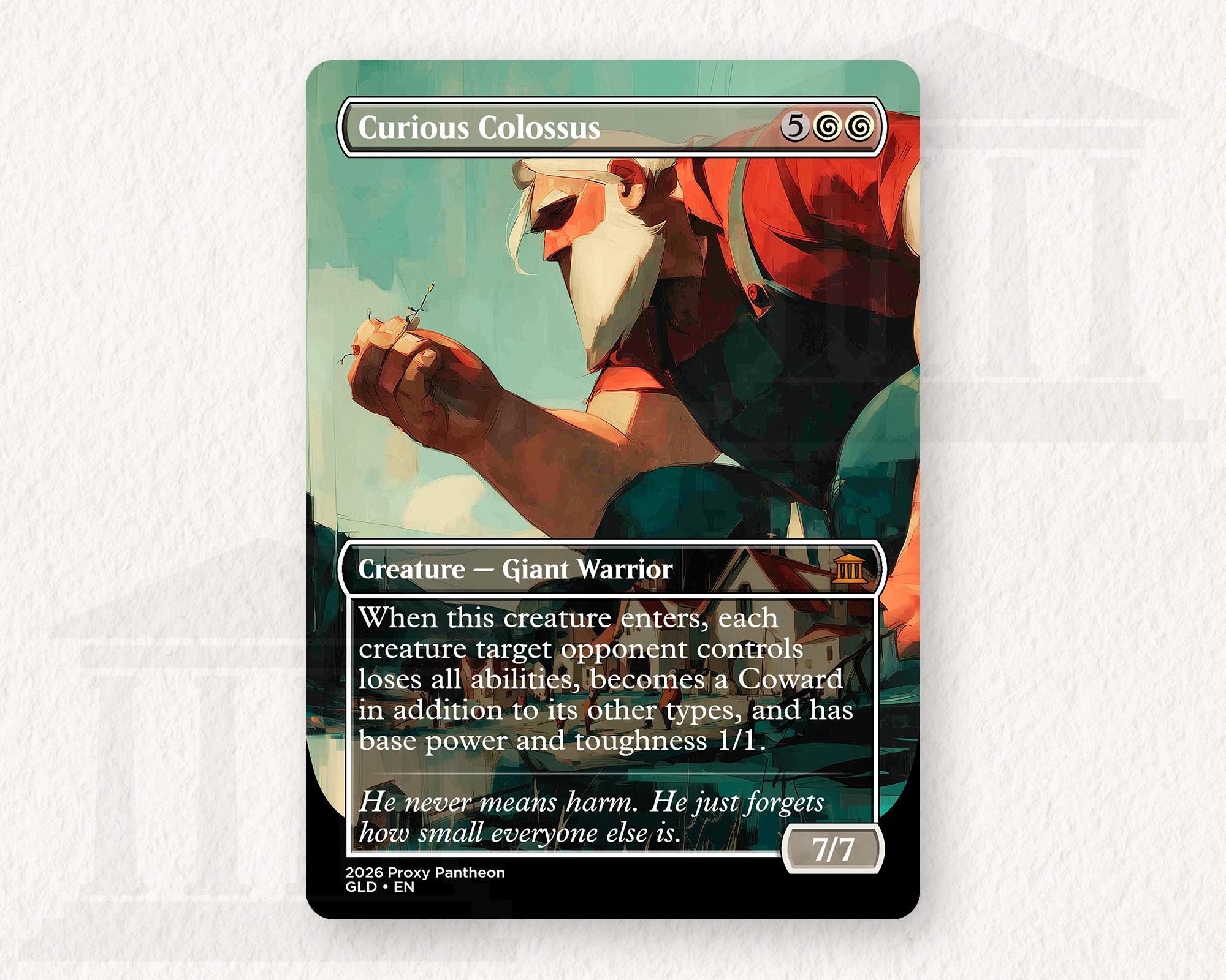 Curious Colossus | Proxy Card