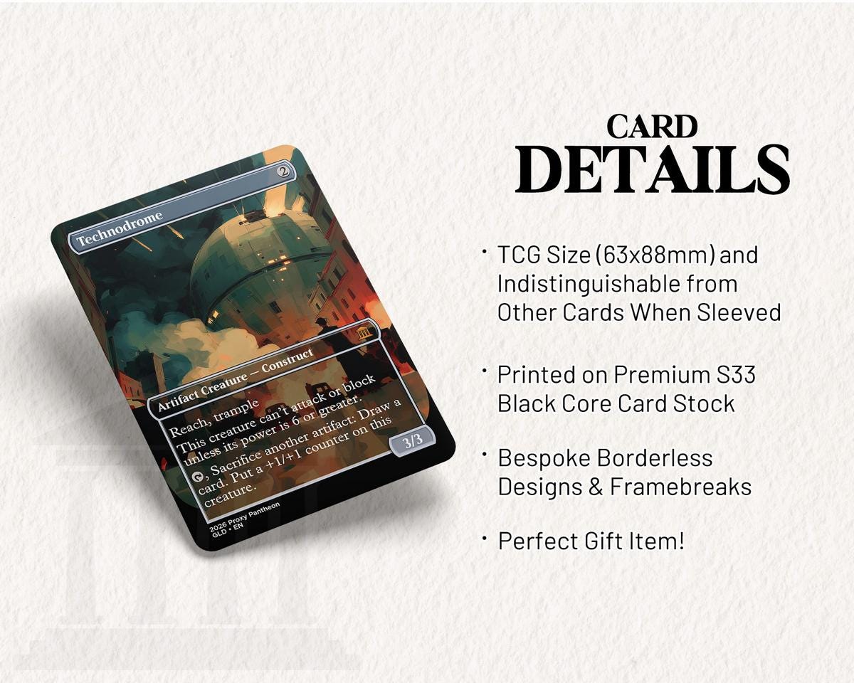 Technodrome | Proxy Card