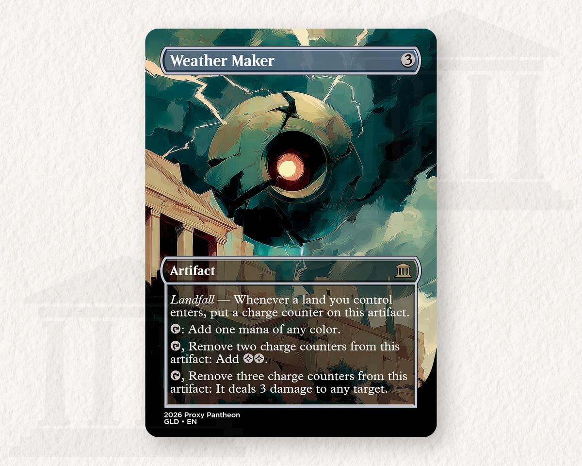 Weather Maker | Proxy Card