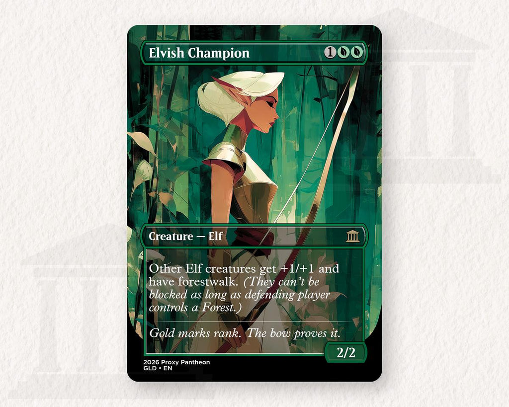 Elvish Champion | Proxy Card