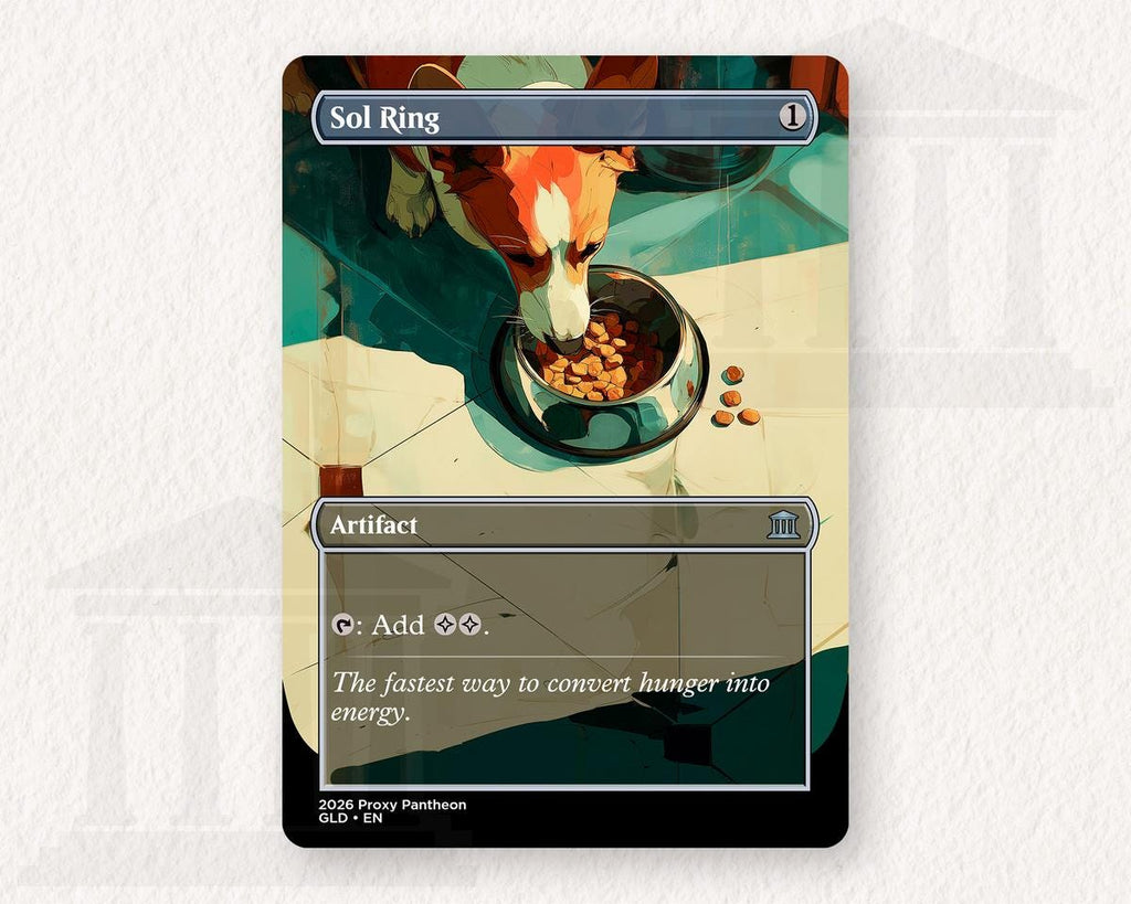 Sol Ring (Corgi) | Proxy Card