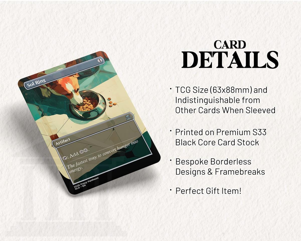 Sol Ring (Corgi) | Proxy Card