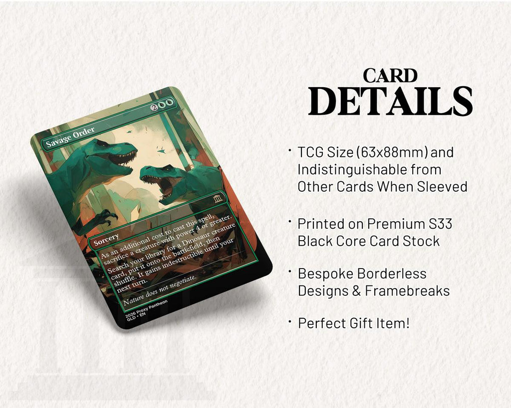 Savage Order | Proxy Card