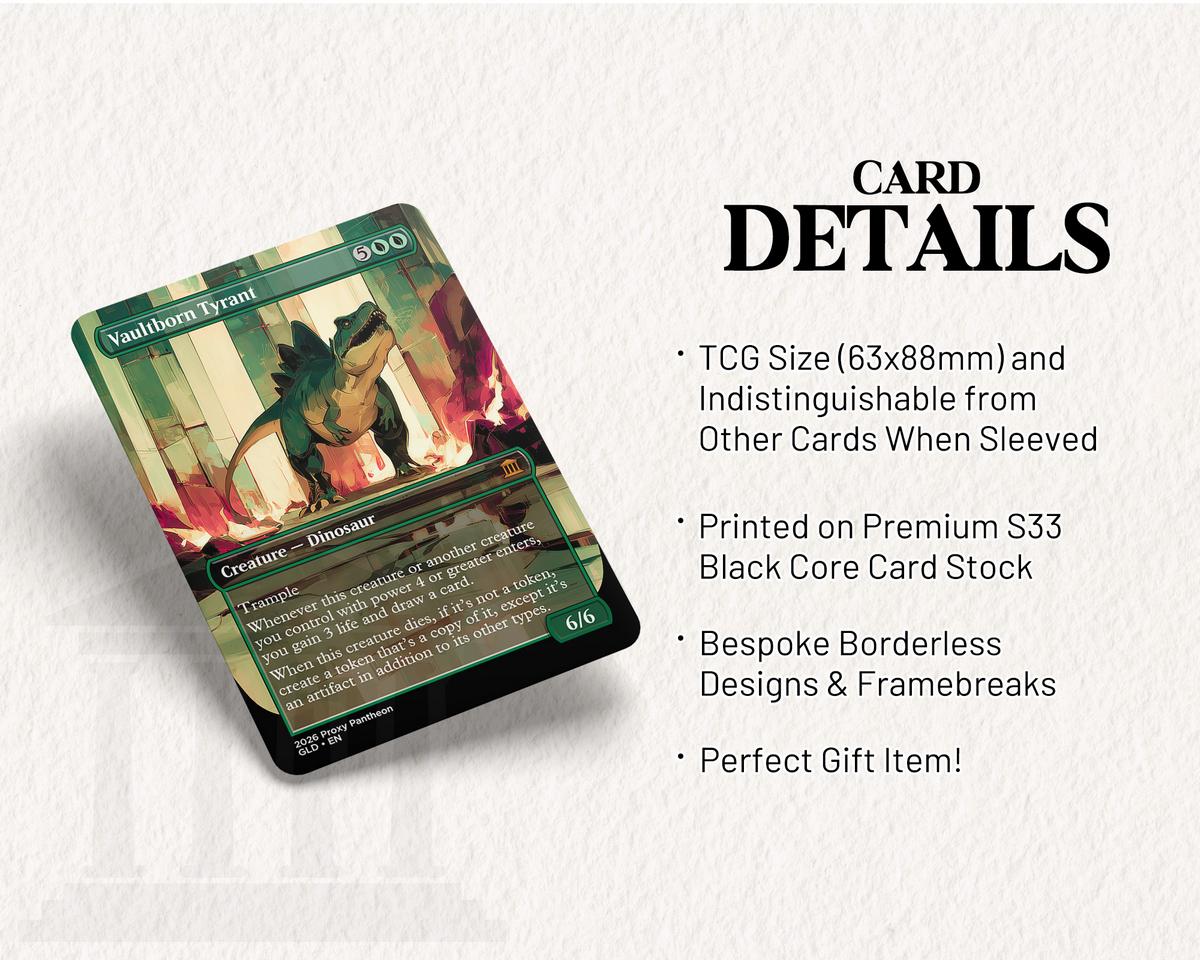Vaultborn Tyrant | Proxy Card