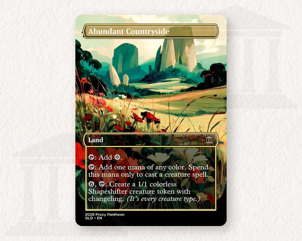 Abundant Countryside | Proxy Card