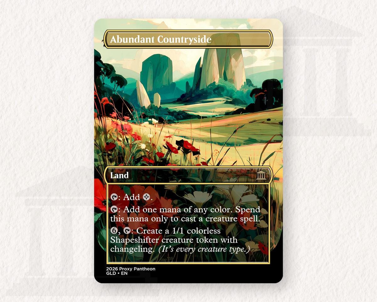 Abundant Countryside | Proxy Card