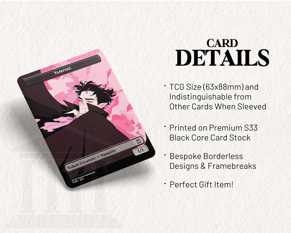 Vampire (1/1) Token | Proxy Card