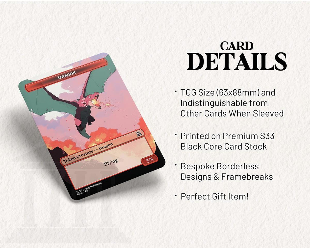 Dragon (5/5) Token | Proxy Card