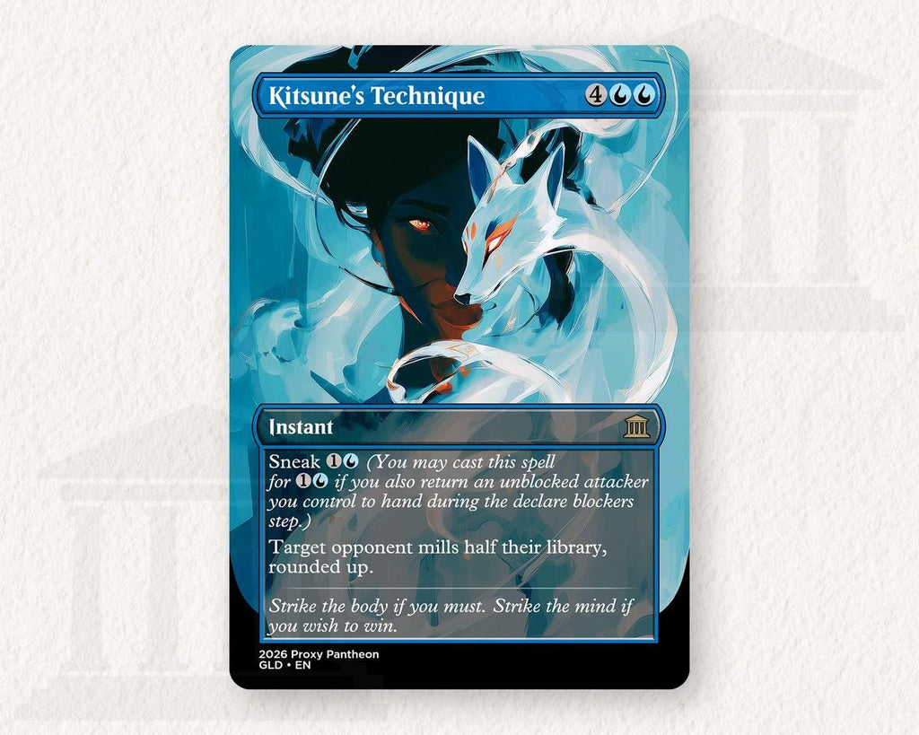 Kitsune’s Technique | Proxy Card