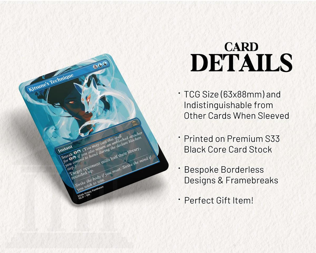 Kitsune’s Technique | Proxy Card