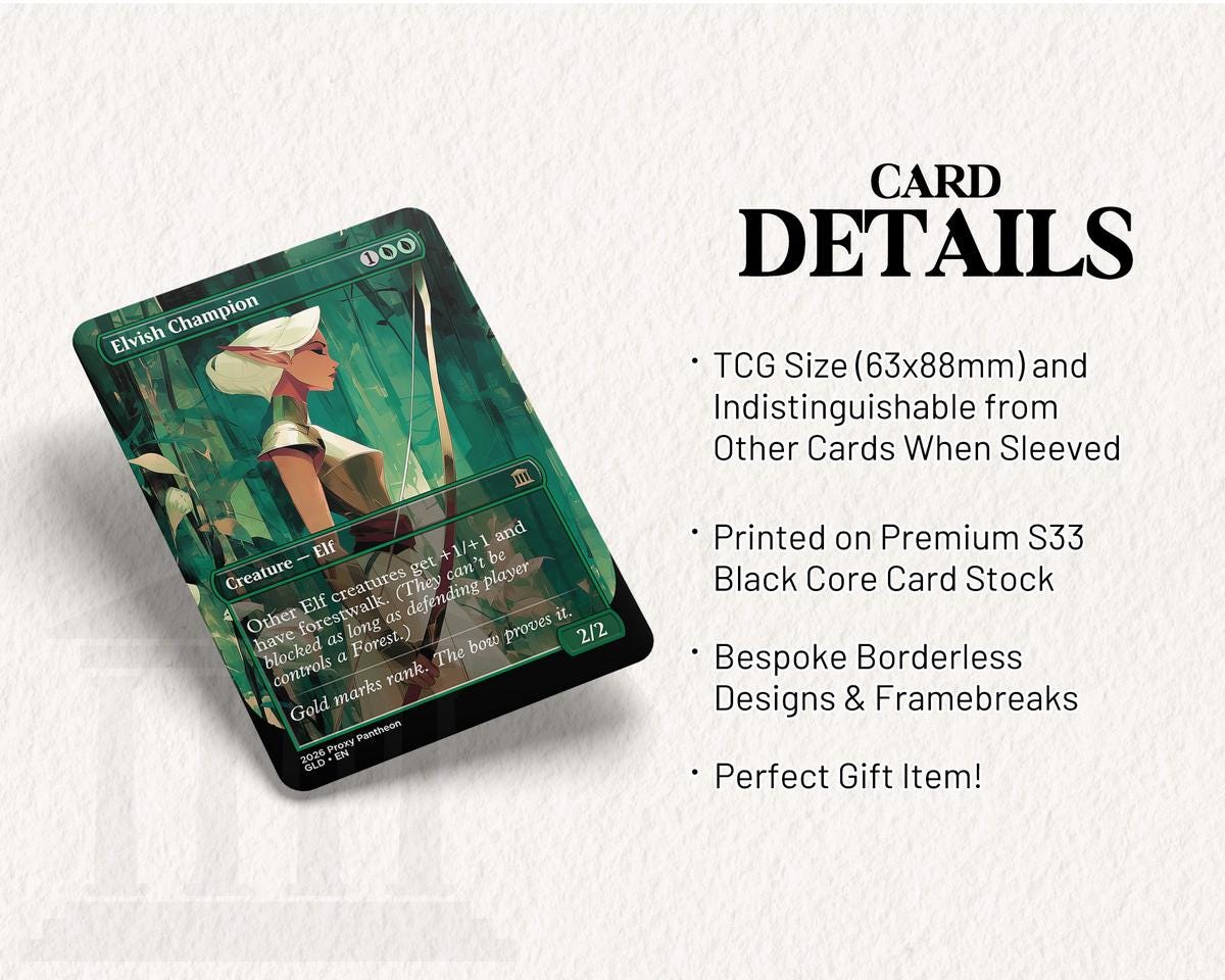 Elvish Champion | Proxy Card