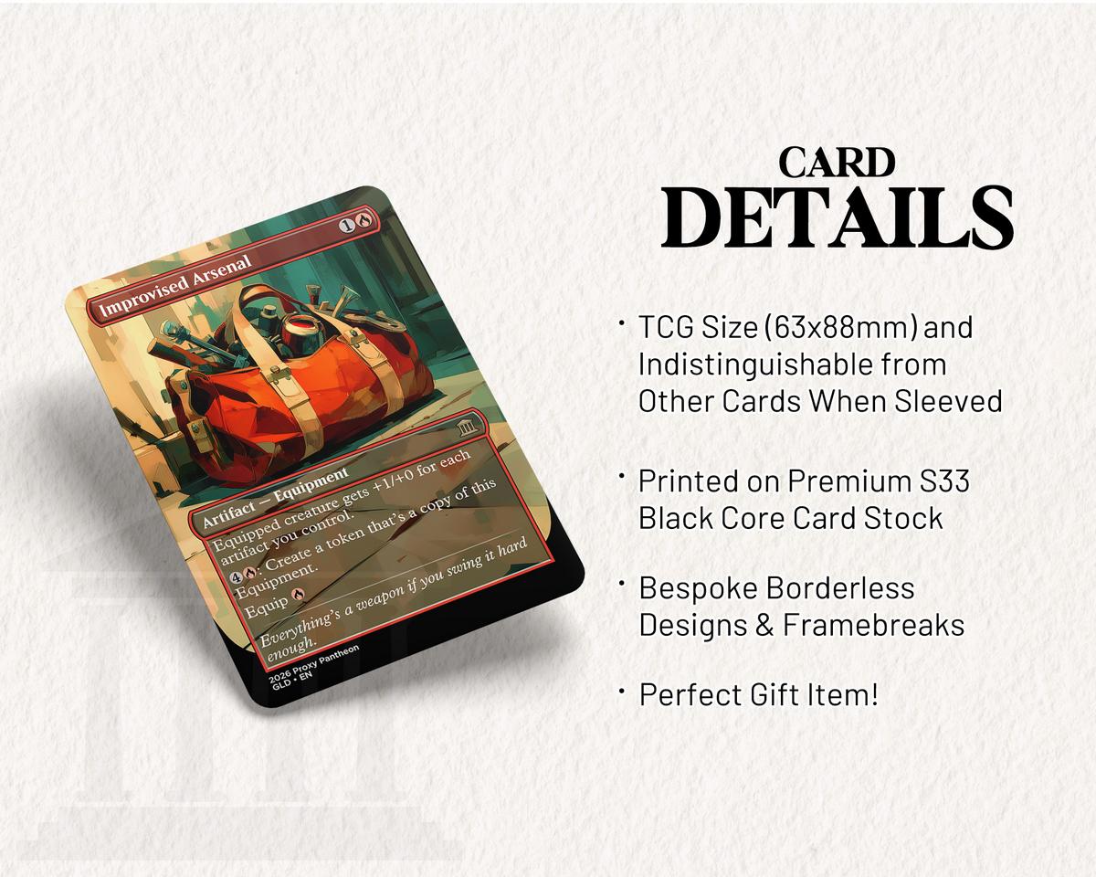 Improvised Arsenal | Proxy Card