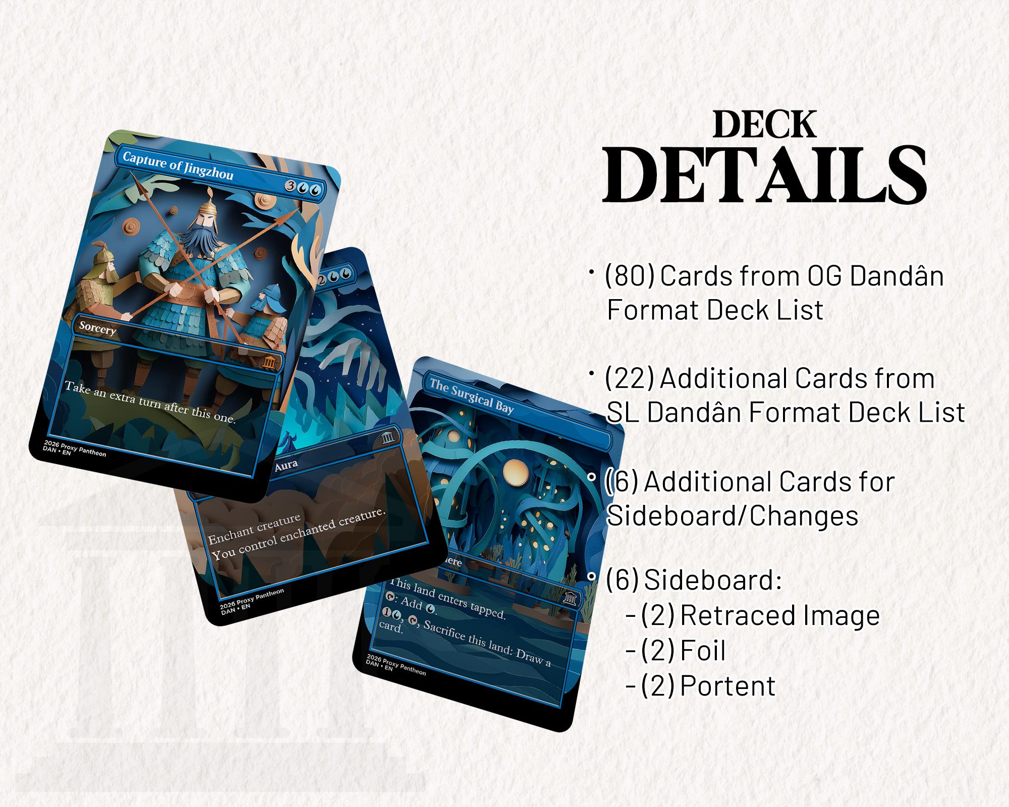 Forgetful Fish デッキセット Dandan, Forgetful Fish Proxy Deck – Proxy Pantheon