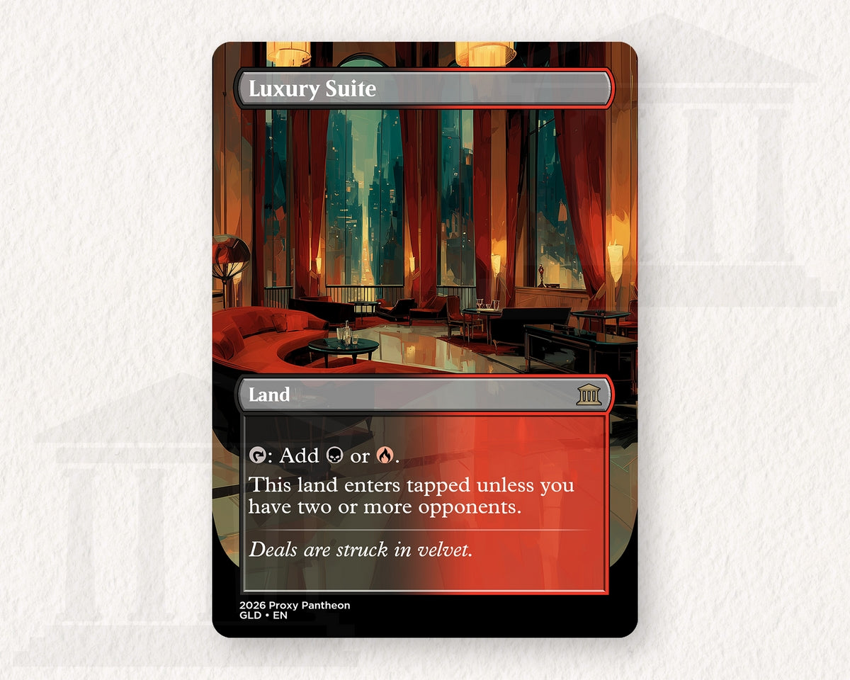 Luxury Suite | Proxy Card | Battlebond Land
