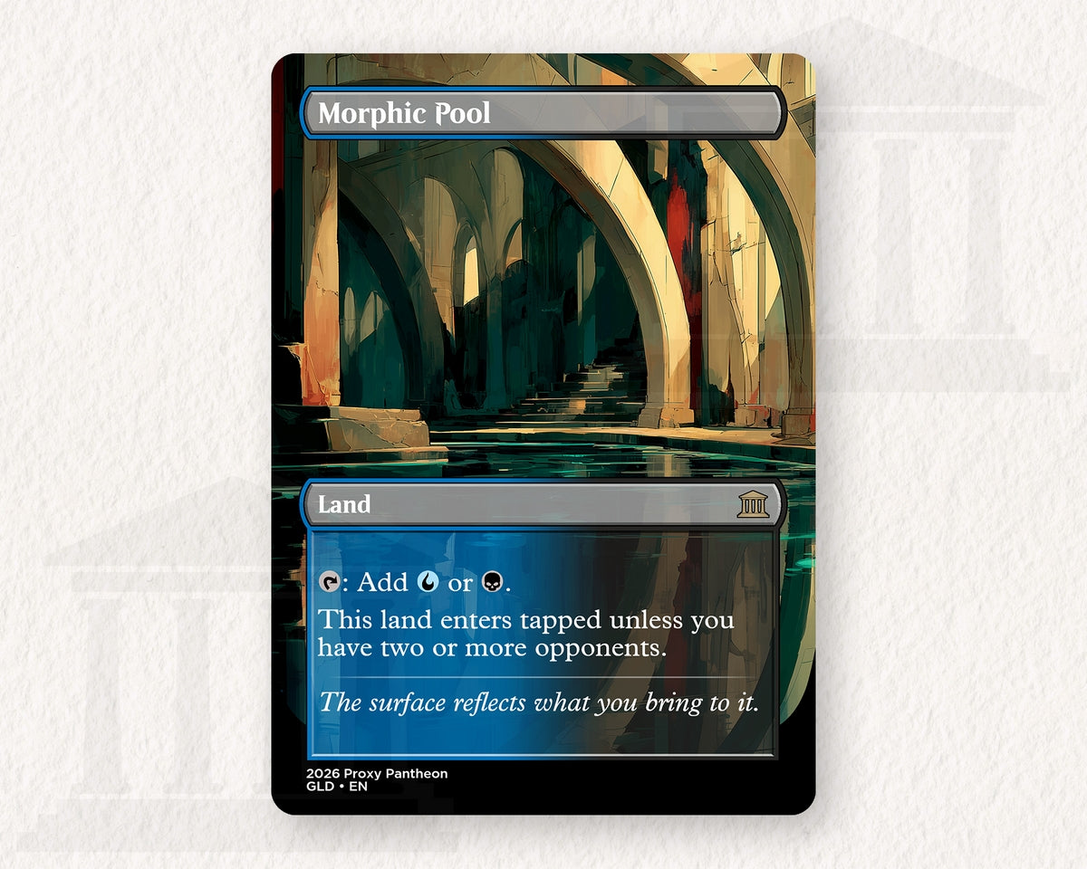 Morphic Pool | Proxy Card | Battlebond Land