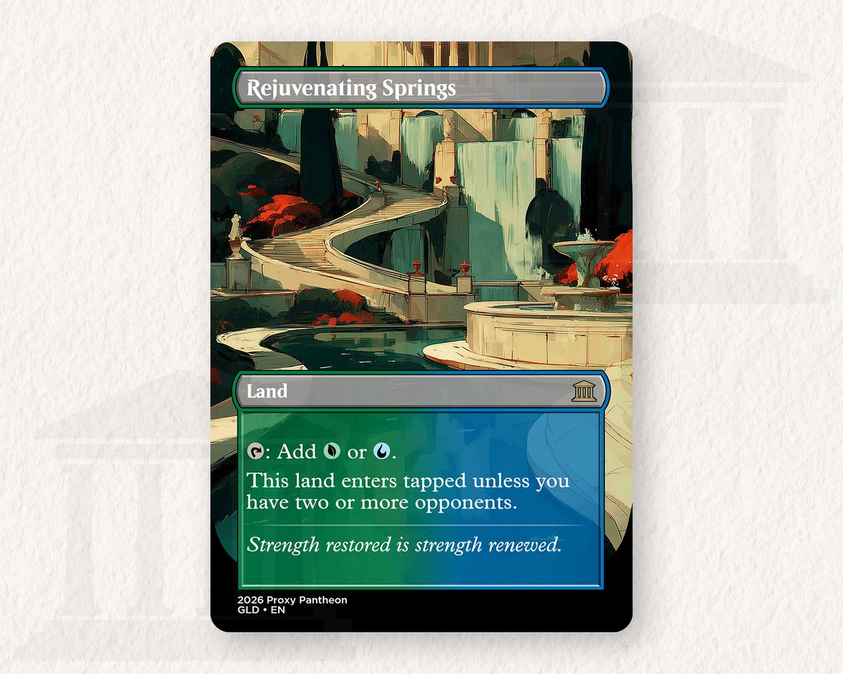 Rejuvenating Springs | Proxy Card | Battlebond Land