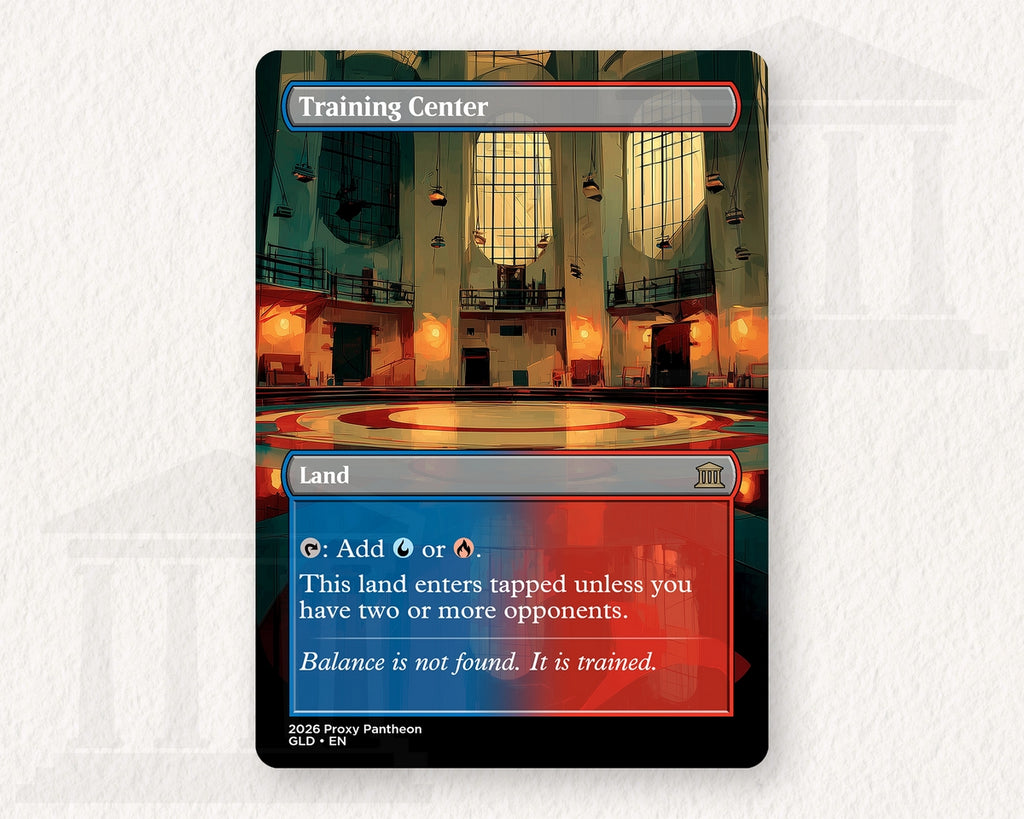 Training Center Proxy Playtest Card
