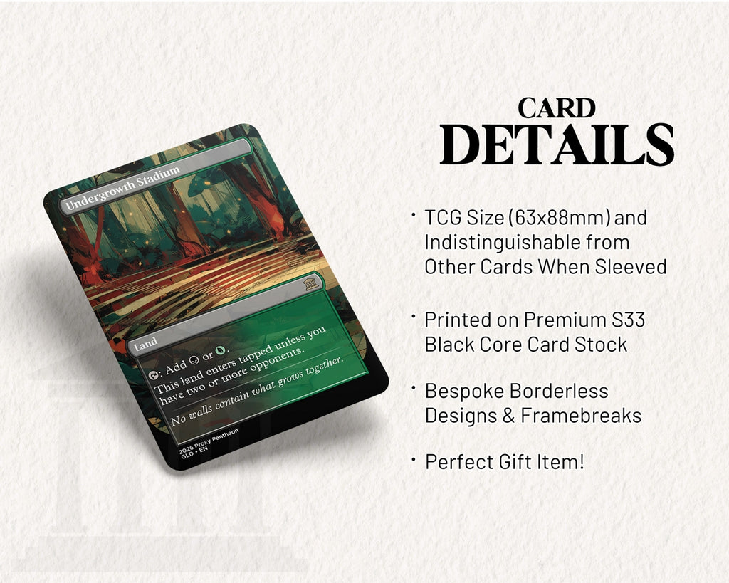 Undergrowth Stadium | Proxy Card | Battlebond Land