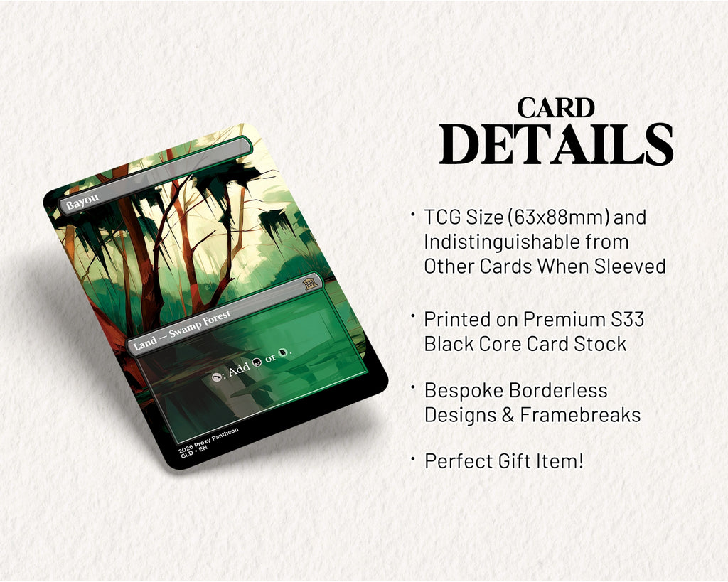 Bayou | Proxy Card | Dual Land