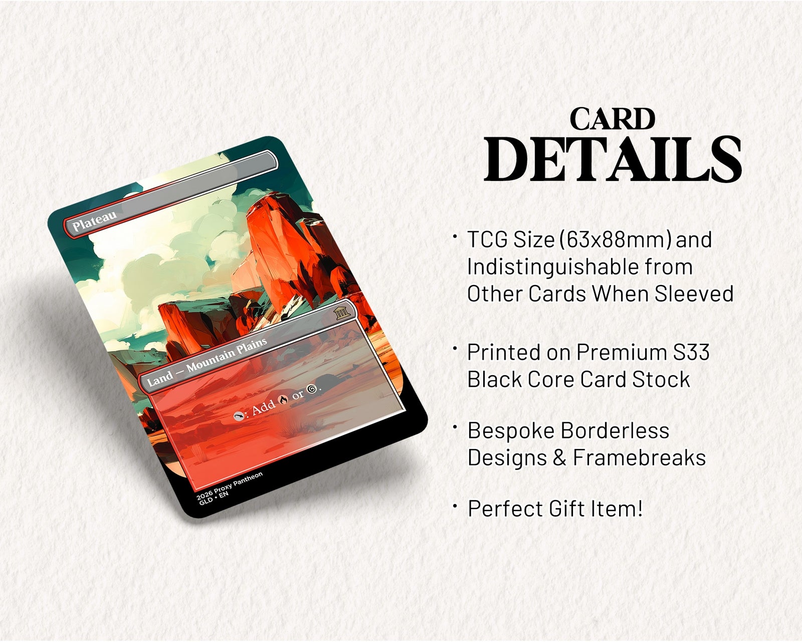 Plateau | Proxy Card | Dual Land