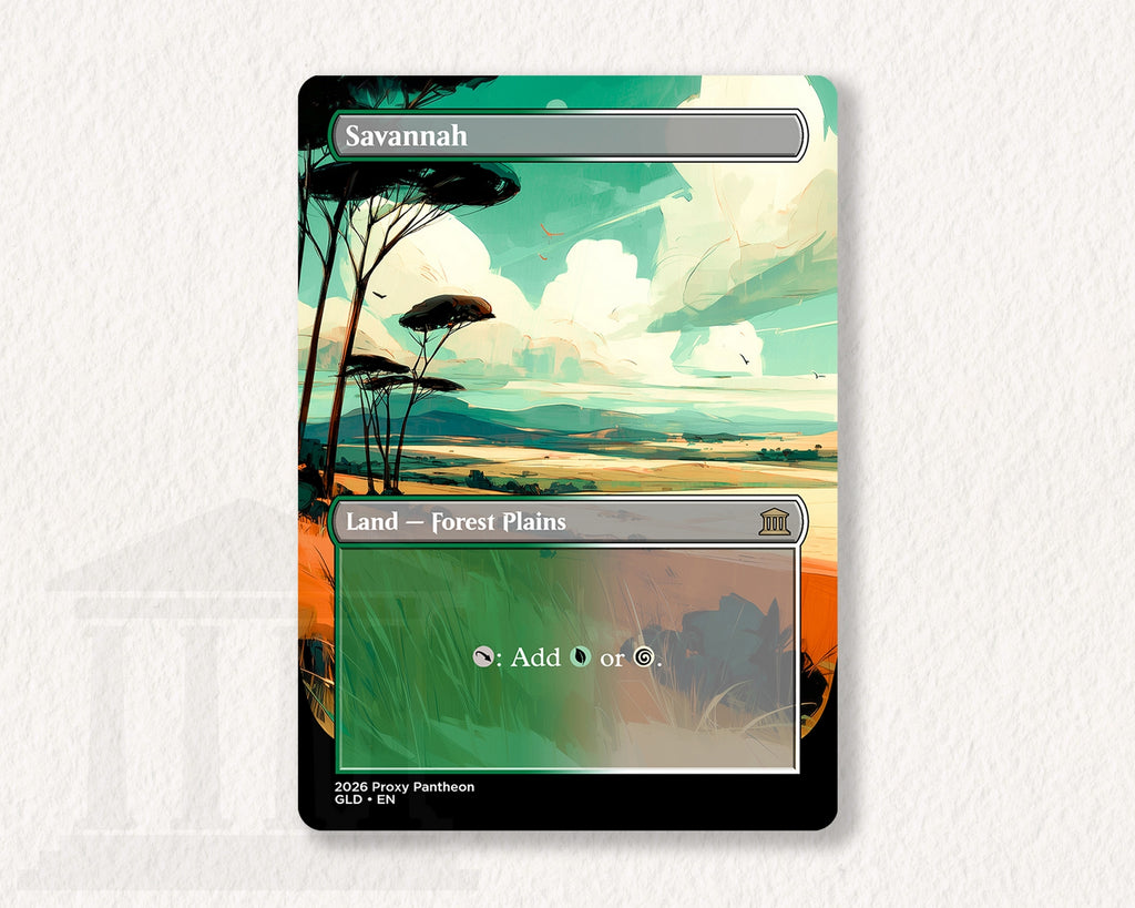 Savannah | Proxy Card | Dual Land