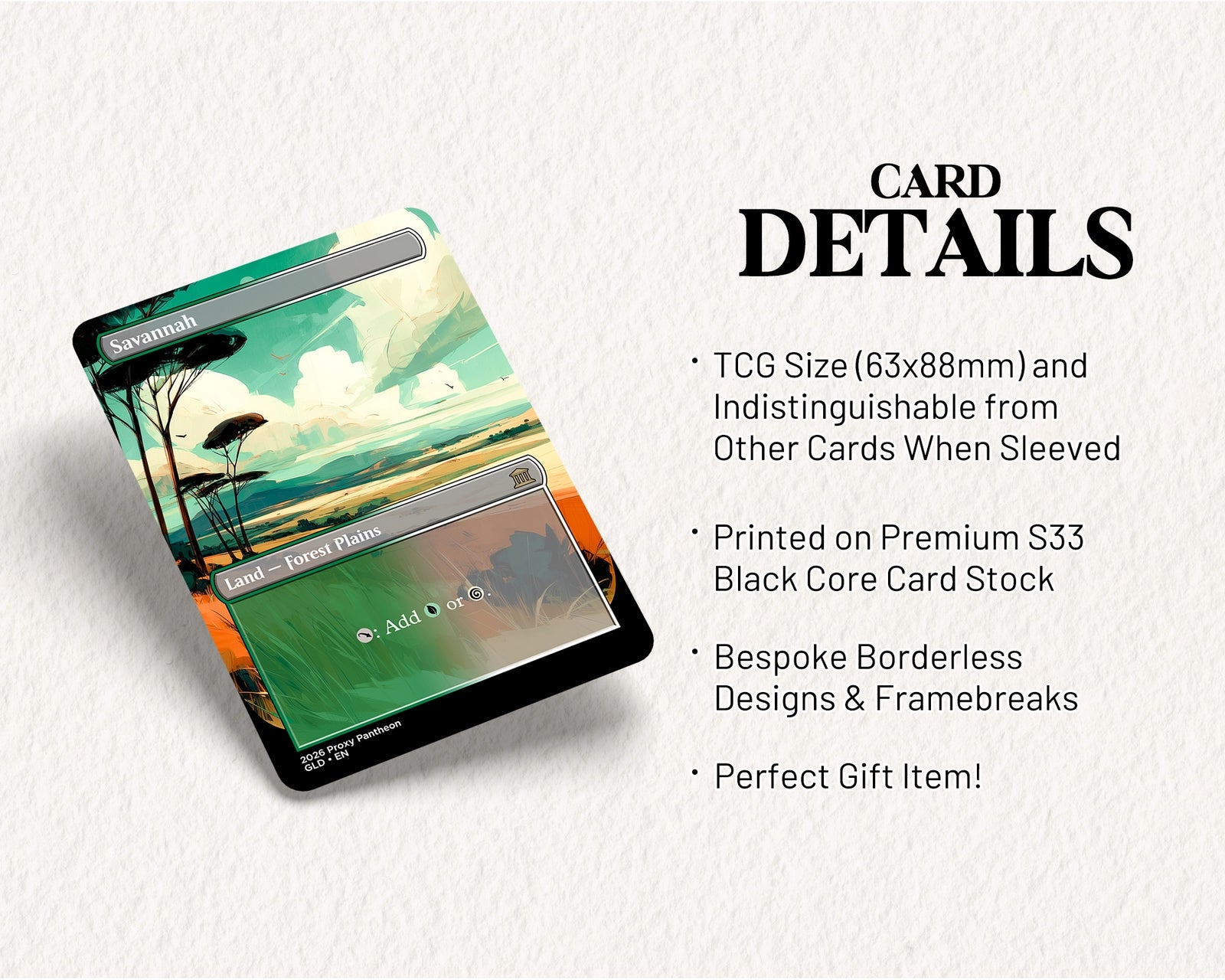 Savannah | Proxy Card | Dual Land