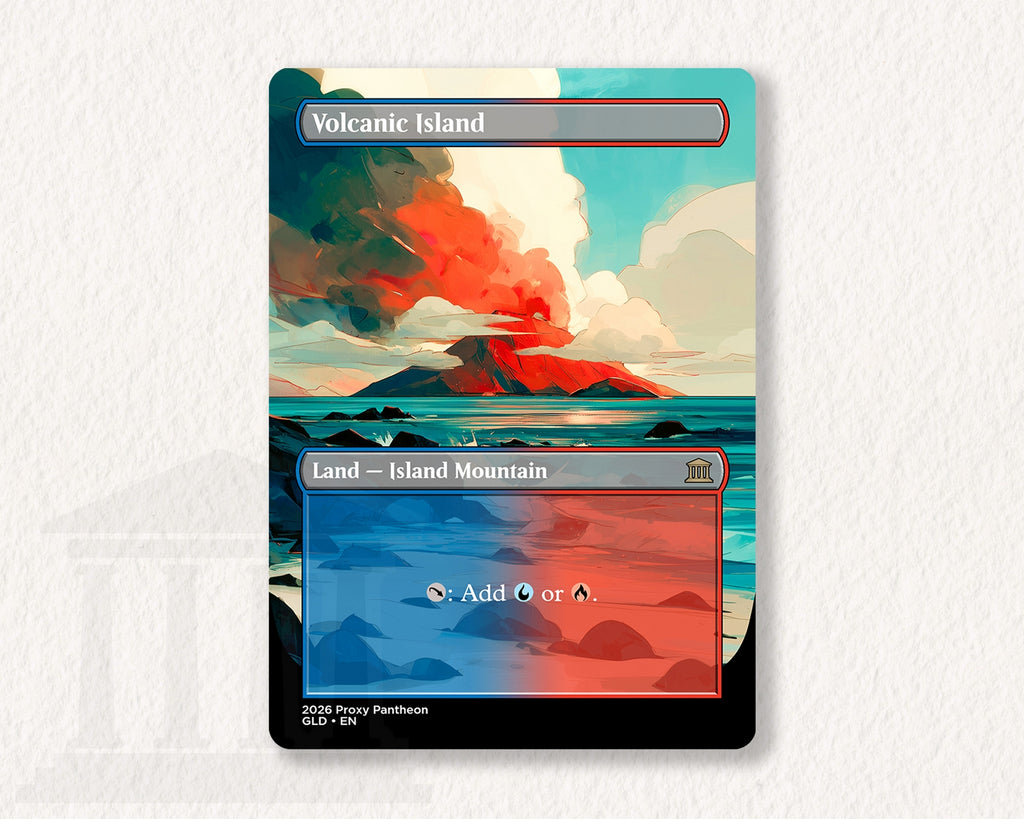 Volcanic Island | Proxy Card | Dual Land