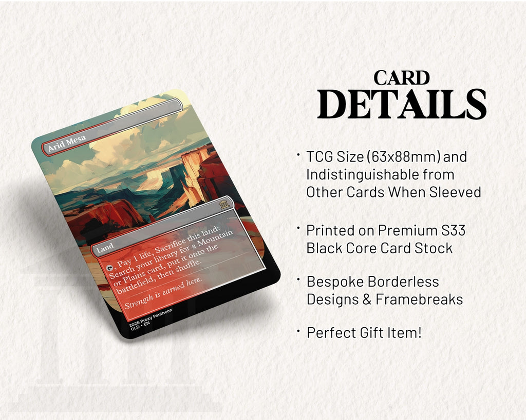 Arid Mesa | Proxy Card | Fetch Land